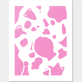 Pot Print Pink Posters and Art